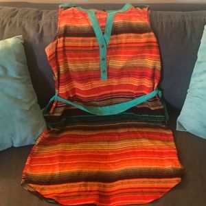 Multiple color dress